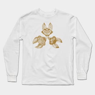 3 Bats Long Sleeve T-Shirt